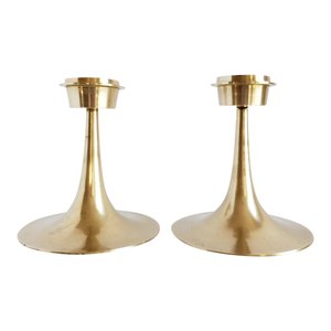 BRASS TAPER CANDLE HOLDER FOR HIGH QUALITY By BRASSWORLD INDIA - Product Image 1