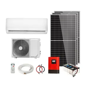 FADI DC48 100% Pure Solar Powered Solar Air Conditioner Off Grid Solar Air Conditioning System for 6hours backup