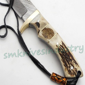 ดามัสกัสตั้งแคมป์กลางแจ้งมีดทำด้วยมือที่กำหนดเอง (Smk1297) - Product Image 2