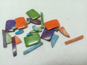 Cabochons de pierres précieuses assorties coupées sur mesure pour travaux d'incrustation, adaptés aux créateurs de bijoux et aux artisans de bijoux - Product Image 2