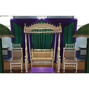 Muslim Wedding Handicraft Sankheda <b>Swing</b> <b>Set</b> Muslim Wedding Handicraft <b>Swing</b> <b>Set</b> New Muslim Walima <b>Swing</b> <b>Set</b> Decor Australia - Product Image 1