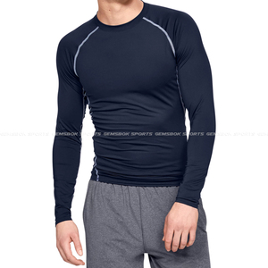 Ustom-camisas de compresión para hombre, camisas de alta calidad con estampado sublimado, 2023 - Product Image 1