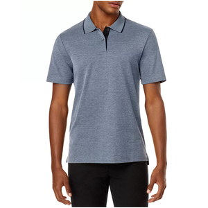 Polo personnalisé OEM bleu clair pour hommes/garçons, 100% coton piqué, tissu de haute qualité selon les exigences du client - Product Image 2