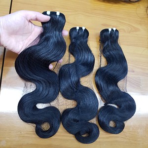 Venta al por mayor Remy serpiente onda Super doble dibujado solo donante virgen vietnamita extensiones de cabello humano para tejer el cabello - Product Image 1