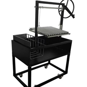 Brasero con Recubrimiento en Polvo, Parrilla para Barbacoa de Carbón Vegetal, Parrilla para Asados, Estufa de Camping para Exteriores - Product Image 6