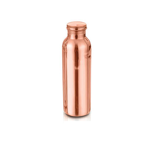 Handcrafted Copper <b>Water</b> <b>Bottle</b> Exporter Handmade Printed Copper <b>Water</b> <b>Bottle</b> <b>Bottle</b> Pure Copper Gold With <b>Small</b> Flower Print - Product Image 2