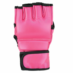 Gants MMA en cuir rose pour hommes et femmes, manicle de qualité supérieure, avec design et couleurs personnalisés, prix pas cher, pour la fabrication - Product Image 2