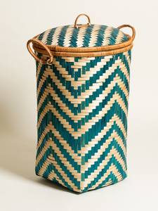 Versalite Mini paniers de rangement en bambou faits à la main Nouveau produit de corbeille à fruits durable - Product Image 4