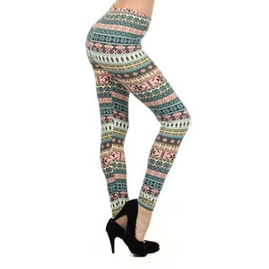 Leggings deportivos de cintura alta con logotipo personalizado para mujer - Product Image 4