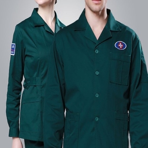 Uniforme d'hôpital, ensembles de blouses médicales unisexes, vêtements de travail pour infirmières, de haute qualité, tendance, col en V, polyester/coton - Product Image 6