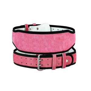 Venta caliente Custom Gym Power Lifting Belt 4 \ "Wide Suede Leather Equipo de fitness transpirable Venta al por mayor Equipo de levantamiento de pesas - Product Image 1