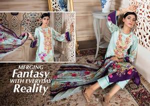 Latest Winter Wear Collection of Women's Silk Salwar Kameez High Quality Export India & Pakistan Dresses - Product Image 3