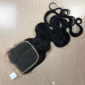 water wavy Closure Transparent lace High Quality Vietnamese VIRGIN Remy Hair HUMAN HAIR EXTENSION at wholesale price - Product Image 3