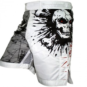 4-WAY STRETCH WOVEN FABRIC 300G 100% POLYESTER DIGITAL PRINT CUSTOM MMA <b>GRAPPLING</b> TRAINING <b>SHORTS</b> - Product Image 2