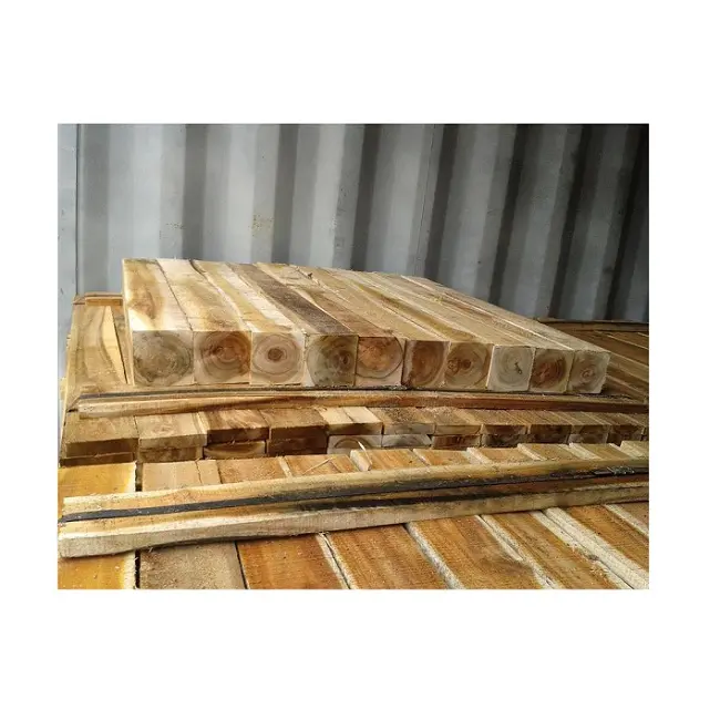Vietnam natural Hardwood Acacia logs and timber export to Korea and Japan market