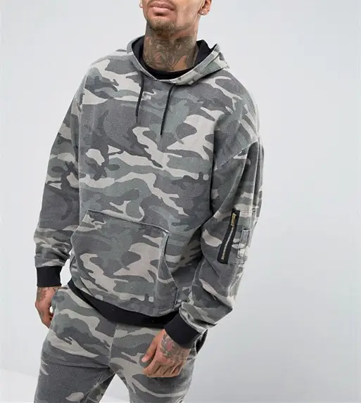 mens custom camo tracksuit branded clothing mens cotton tracksuit