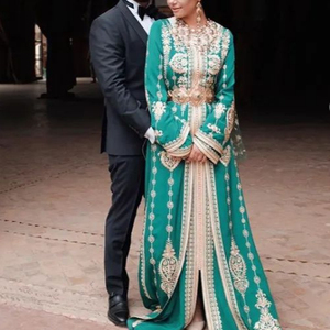 STYLISH---DESIGNER DE EMBROIDERY--ON--EVENING--CAFTAN--DRESS---FOR--PARTY--WEAR & Mariage @ 2021... - Product Image 1