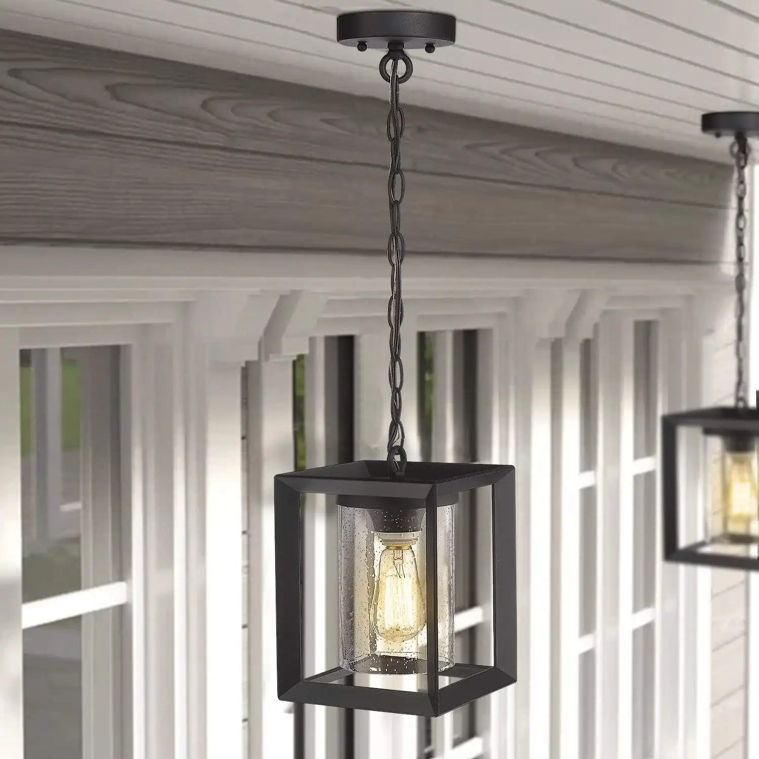 Home decoration indoor light Emliviar Modern Hanging Light / Exterior Pendant Lamps / Vintage Style Hanging Lamps Outdoor light decoration