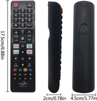 Télécommande universelle de remplacement pour les séries de téléviseurs Samsung avec boutons de raccourci AA59-00741A BN59-01247A AA59-00602A