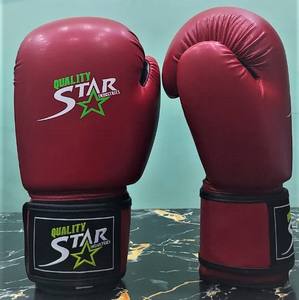 Guantes de boxeo de cuero sintético para hombre, diseño personalizado, Muay Thai, Kick Boxing, entrenamiento de artes marciales, competición - Product Image 5