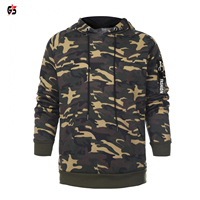 Chándales de camuflaje para hombre, producto OEM de alta calidad, jersey con capucha para correr, entrenamiento, ropa para correr, logotipo personalizado