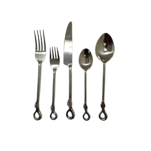 ชุดเครื่องใช้บนโต๊ะอาหารทำจากโลหะชุดช้อนส้อมมีดส้อมบุฟเฟ่ต์ขายส่ง - Product Image 2