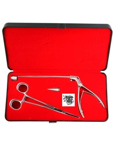 Mcgivney-Kit quirúrgico de acero inoxidable, ligador de hemorroides con Funda de cuero - Product Image 6