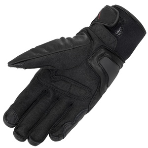 Gants courts de course moto coupe-vent en cuir de vachette et de chèvre de haute qualité avec protection articulaire en carbone - Product Image 3