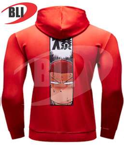 Sweat à capuche en molleton de coton et polyester de haute qualité, impression par sublimation intégrale, sweat à capuche personnalisé, sweat à capuche tendance pour hommes - Product Image 3