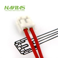 PHR-2 JST industri kustom 2Pin dengan rangkaian kabel timah