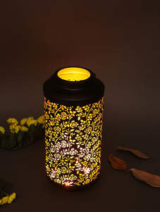 Linterna de hierro hecha a mano recién llegada para decoración del hogar con recubrimiento en polvo para Navidad - Product Image 3