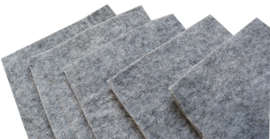 Dark Grey <strong>Wool</strong> <strong>Felt</strong> Sheets-15 cm - Product Image 2