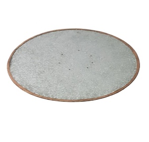 Soporte de postre de un solo nivel, moldeado de cobre de alta calidad, soporte de Metal para pastel, plato de pastel para fiesta de cumpleaños y boda - Product Image 1