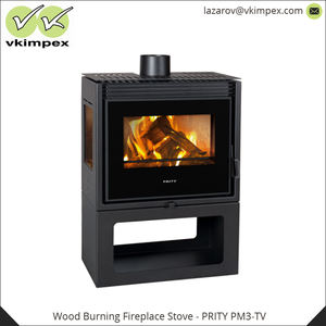 Estufa de quemador de madera, nuevo diseño moderno, gran capacidad de calefacción, 2021x690x390mm, 940 - Product Image 2