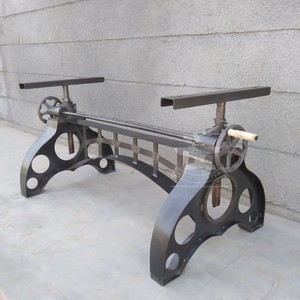Haute qualité moderne industriel Vintage café salle à manger meubles jambes pieds Base en métal pour Tables de restaurant - Product Image 6