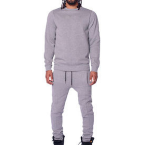 2024 Customized Men's Fleece Tracksuit Sweatsuit Jogging Suit Winter XL Size with Printed Logo - Product Image 5