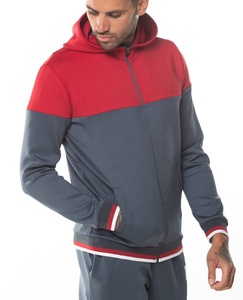 Venta al por mayor de algodón pesado de calidad superior OEM ropa deportiva personalizada para hombre chándal personalizado 2 piezas Slim Fit chándal/chándal para hombre liso chándal para hombre - Product Image 4