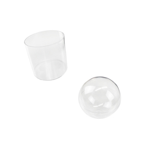 Jouets mathématiques en plastique transparent pièces géométrique formes 3D modèles - Product Image 3