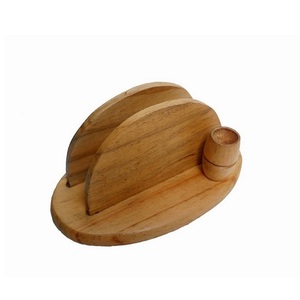 ที่ใส่ผ้าเช็ดปากไม้สไตล์วินเทจ,ที่ใส่กระดาษทิชชูทำมือดีไซน์แบบสวยงาม - Product Image 1