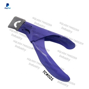 Nail Edge Cutter Clipper Pédicure Manucure Naturel Faux Pointe Cutter En Acier Inoxydable De NQLASH Pince À Épiler Logo Personnalisé - Product Image 3