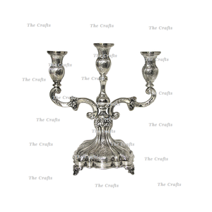 Aluminium Gold Color Luxury <b>Candelabra</b> Customized Size and Shape for Wedding Christmas Party Engagement Use - Product Image 4