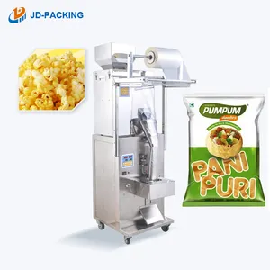 Macchina imballatrice automatica del granello dello spuntino del popcorn dello spuntino del popcorn del sacchetto di kurkure del mais pop a scatti del manzo a basso prezzo verticale