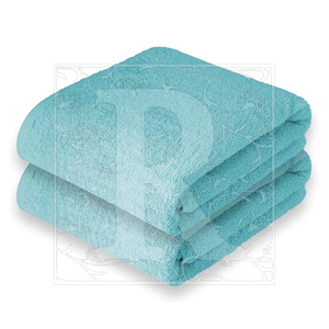 Serviette de tête en coton personnalisée avec logo imprimé pour salon de beauté, spa, coiffure, barbier, sport, usage domestique pour Noël - Product Image 2