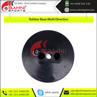 Sahni Sports Profesyonel Futbol Çeviklik Antrenman Direği Kauçuk Tabanlı Sahni Sports Futbol Çeviklik Slalom Direği