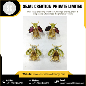 Women's 925 <b>Sterling</b> <b>Silver</b> Faison Jewelry Gemstone Earrings for Parties and Gifts - Product Image 6