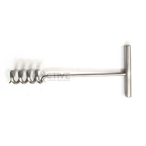 Anneau à vis médical chirurgical Doyen Myoma/poignée en 'T' 17cm Instruments chirurgicaux de gynécologie en acier inoxydable autoclavable - Product Image 6