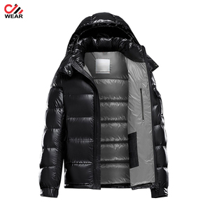 Veste matelassée et brillante pour femme, manteau matelassé en coton, vêtements chauds d'extérieur, collection hiver - Product Image 3