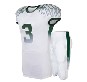 Maillot de football américain et pantalon intégré, matériel sur mesure, bon marché 7 pad, 2020 - Product Image 1