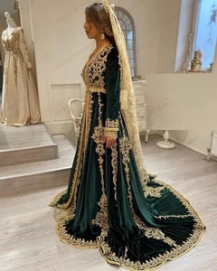 DABKA-cuentas de cristal bordadas, NEW--STUNNING de trabajo de piedra de cristal, CAFTAN--DRESS de novia @ 2021 - Product Image 1