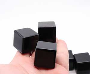 Natural <b>Black</b> Obsidian Quartz Crystal Cube Polished Fairy <b>Heart</b> Chakra Amethyst Carved Pendant Tumbled Bowl Selenite Pyramid - Product Image 2